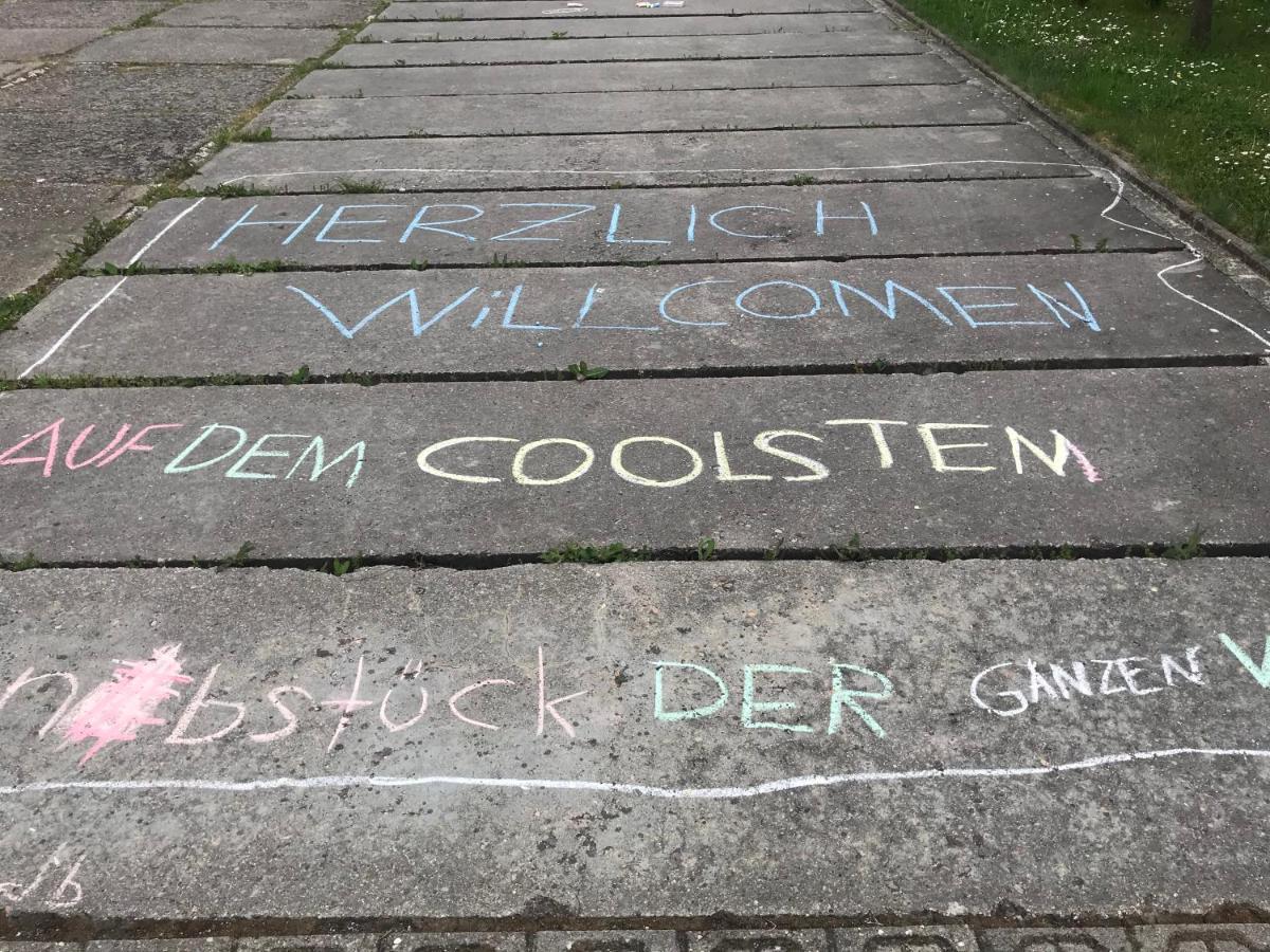 Ferienwohnung Am Gruenen Band Hellingen Bagian luar foto