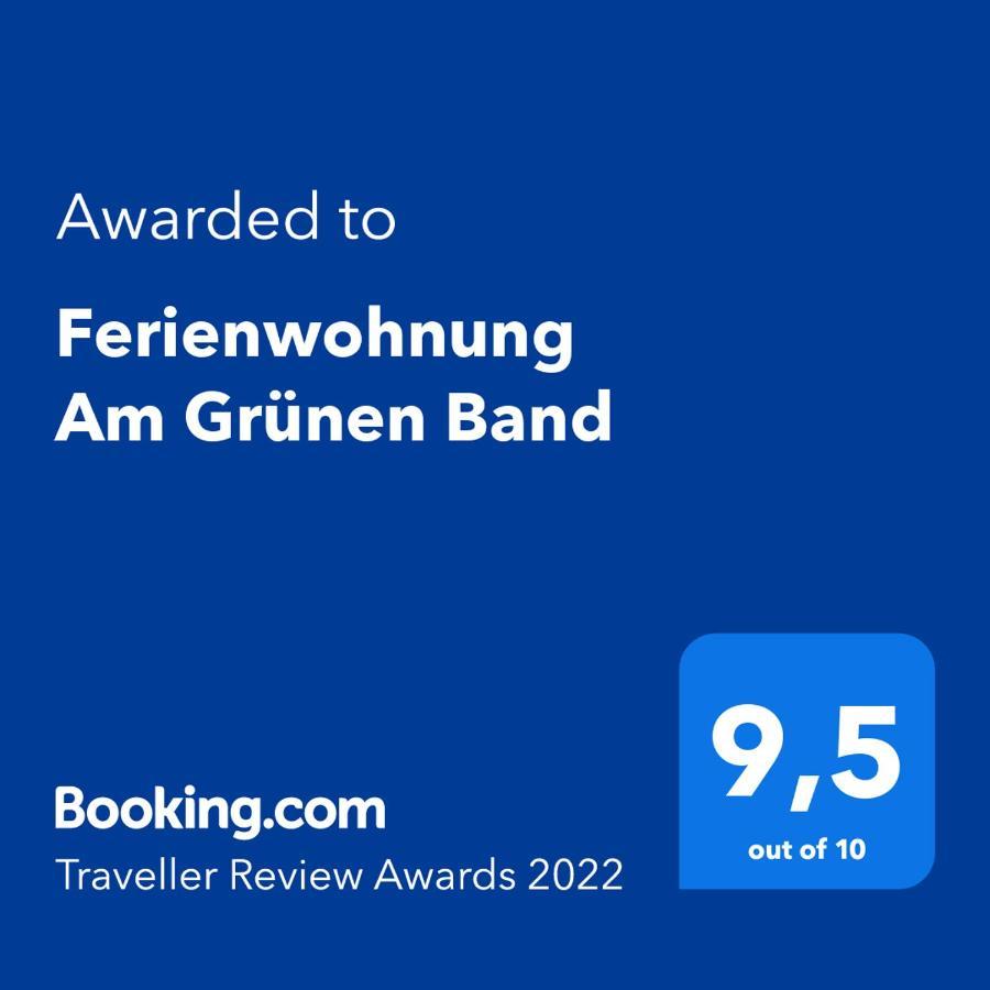 Ferienwohnung Am Gruenen Band Hellingen Bagian luar foto