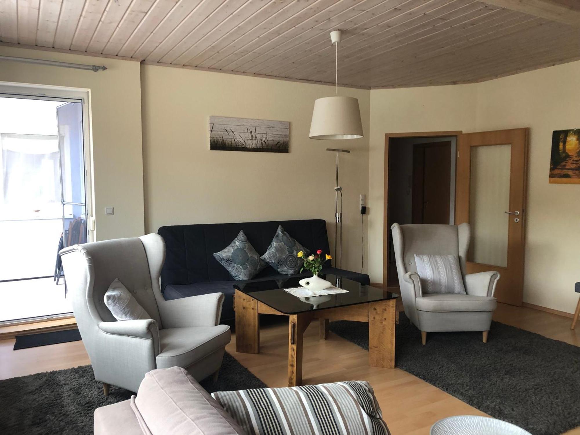 Ferienwohnung Am Gruenen Band Hellingen Bagian luar foto