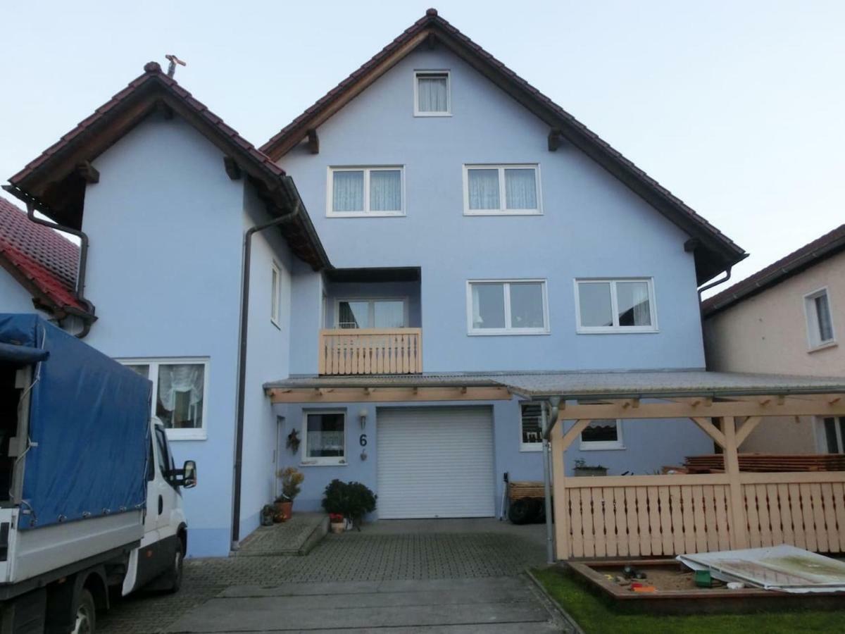 Ferienwohnung Am Gruenen Band Hellingen Bagian luar foto