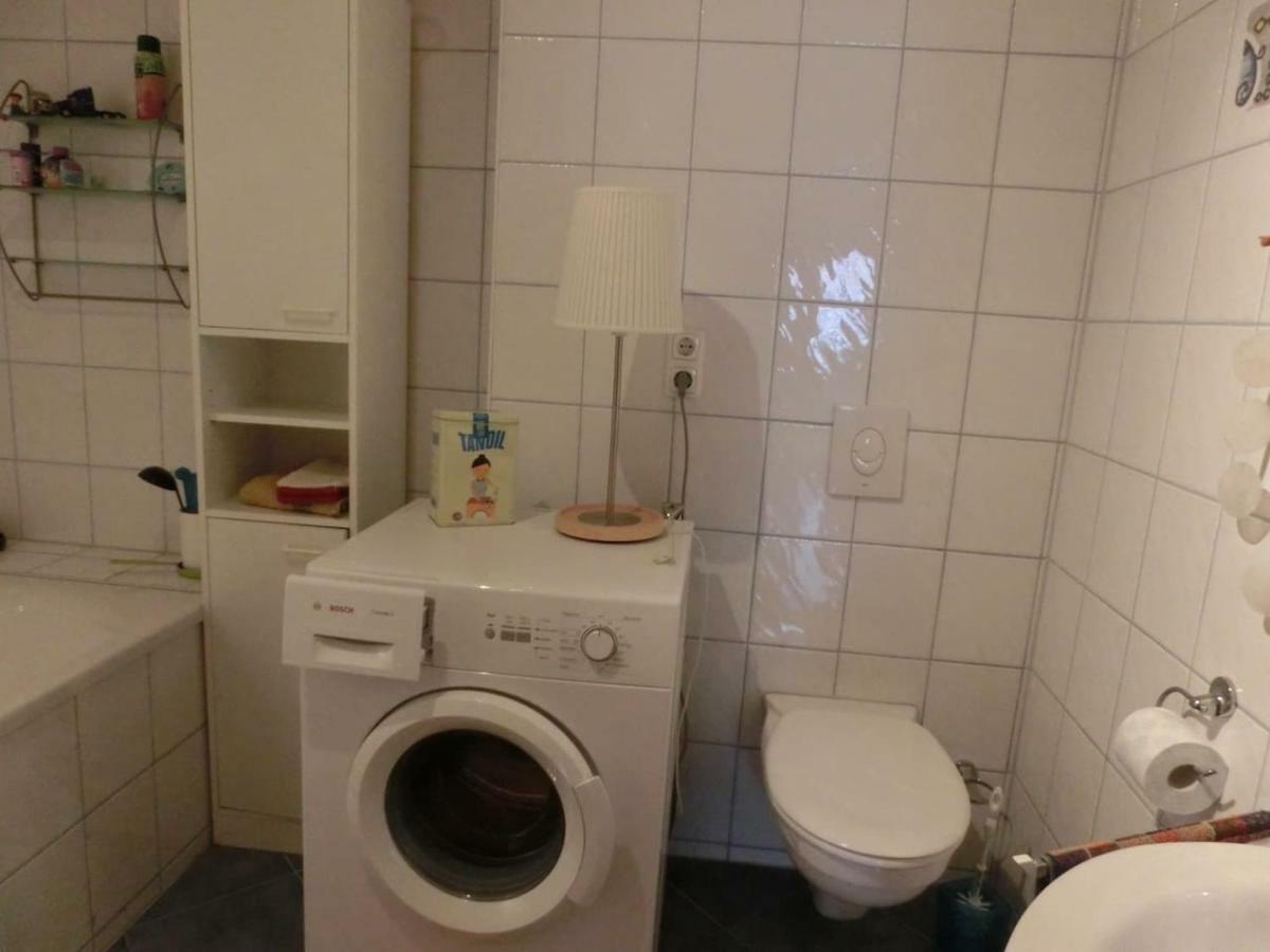 Ferienwohnung Am Gruenen Band Hellingen Bagian luar foto