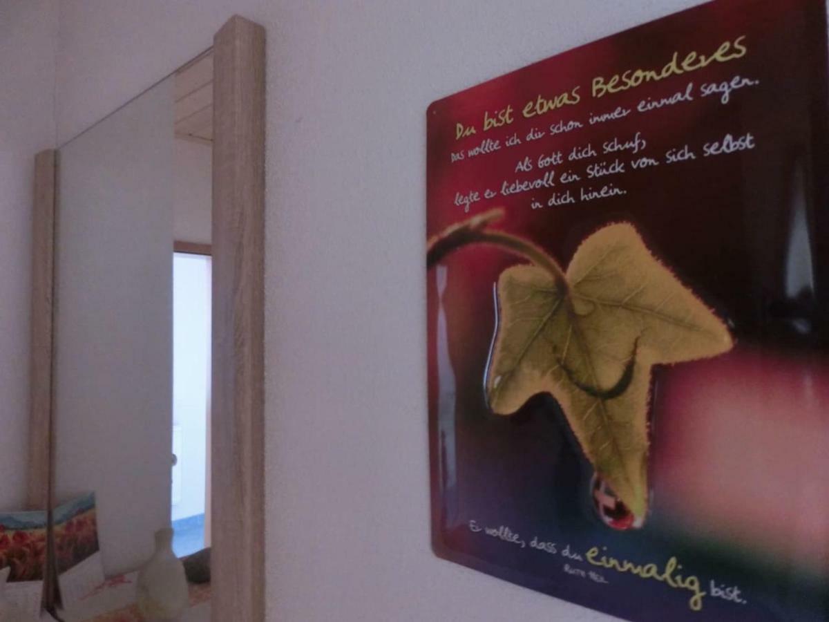 Ferienwohnung Am Gruenen Band Hellingen Bagian luar foto