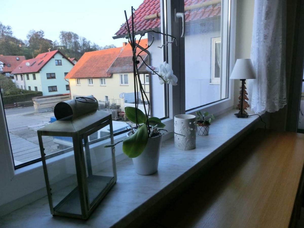 Ferienwohnung Am Gruenen Band Hellingen Bagian luar foto