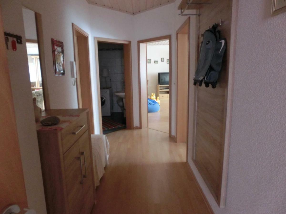 Ferienwohnung Am Gruenen Band Hellingen Bagian luar foto